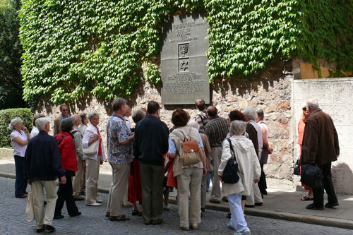 Ostwand der Synagoge