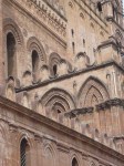 Seitenwand des Normannendoms von Palermo