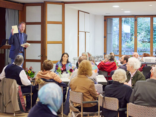 Stefan J. Wimmer eröffnet das Abrahams Fest am 18.9.2022